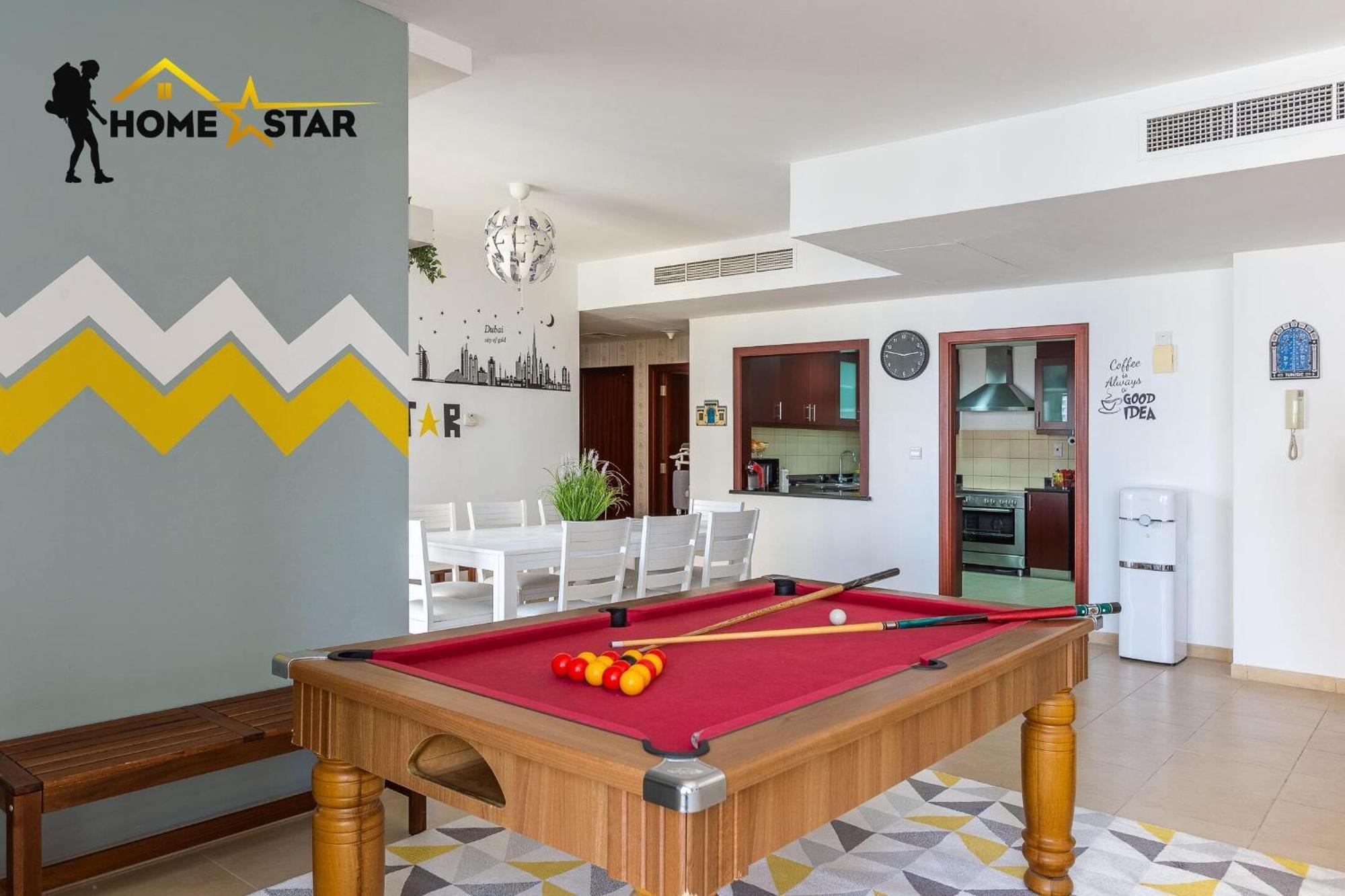 Homestar, Jumeirah Beach Hostel - Jbr - Pool, Beach, Metro Дубай Екстер'єр фото