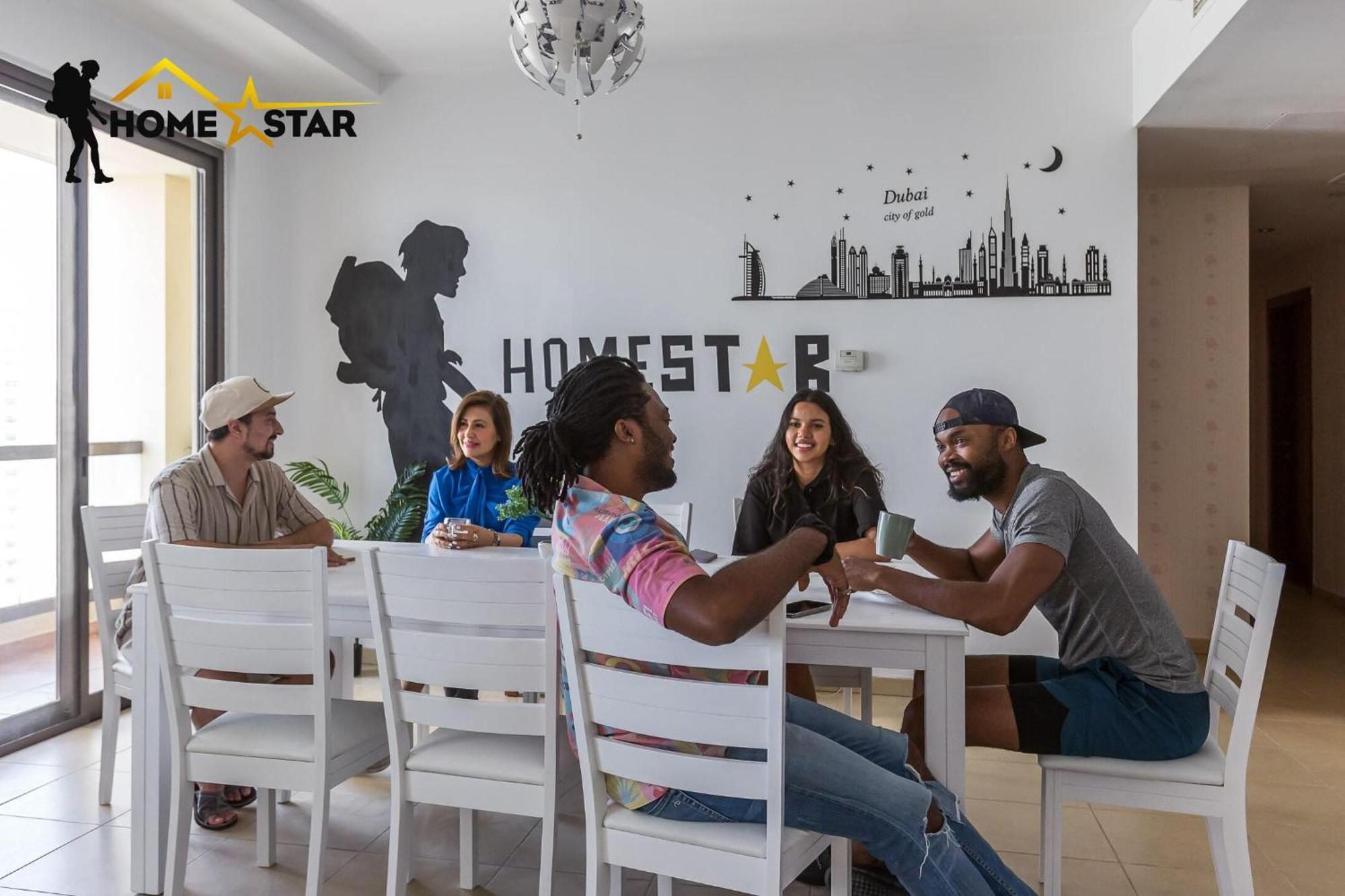 Homestar, Jumeirah Beach Hostel - Jbr - Pool, Beach, Metro Дубай Екстер'єр фото